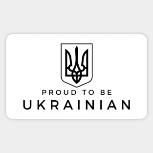 Proud to be Ukrainian Sticker